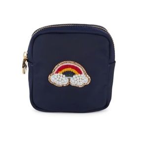 Stoney Clover Lane Rainbow Patch Zipper Pouch